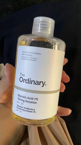 Customer photo review of محلول تونر حمض الجليكوليك 7% من ذا اورديناري - 240مل