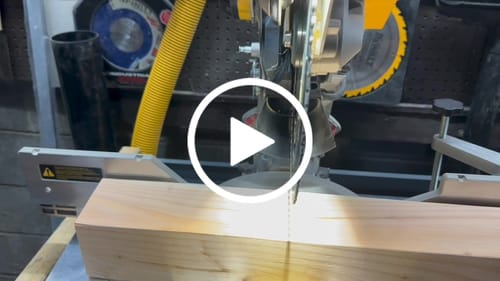 Customer video review of DeWalt DWS779/780 Sliding Miter Saw Dust Collection