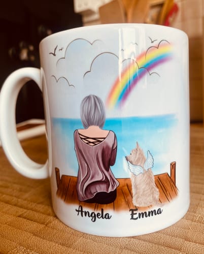 Customer photo review of Female and Pets mug