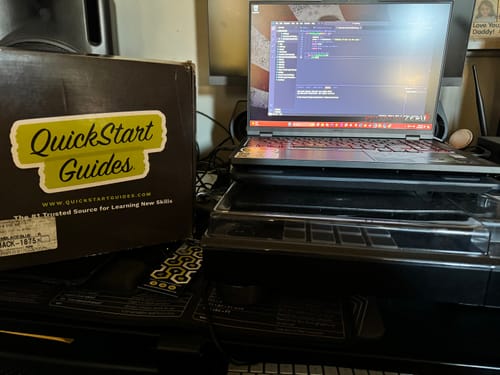 Customer photo review of QuickStart Guides Programming Bundle