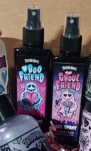 Customer photo review of Be My Ghoul Friend Body Spray