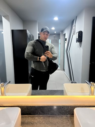 Customer photo review of Heavy Long Sleeve 270 GSM - Army Green