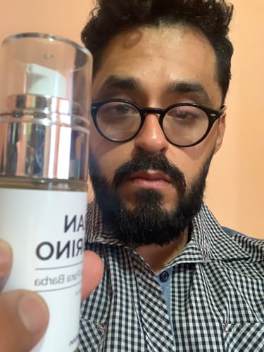 Customer photo review of Aceite y Shampoo Para Barba - Paquete 2 Piezas