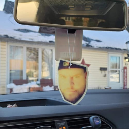 Customer photo review of Custom Shape Air Freshener