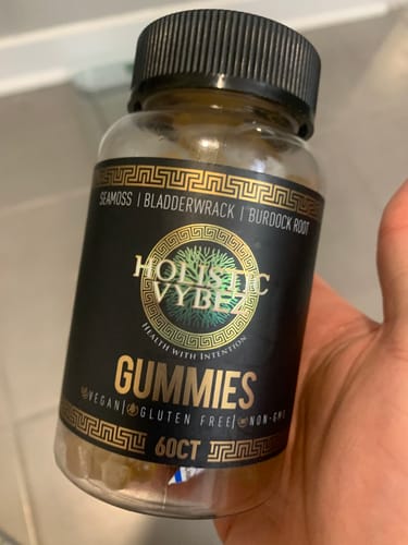 Customer photo review of Organic Sea Moss Gummy Bears