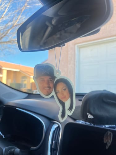 Customer photo review of Custom Shape Air Freshener