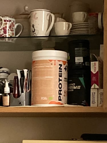 Customer photo review of +1© Whey Protein Concentrate (1kg)