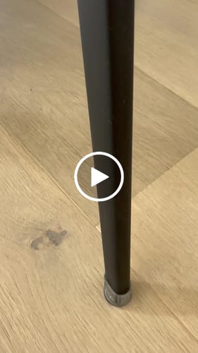Customer video review of Elite Groovy Flex Silicone Chair Leg Protectors | Stretchy Edition