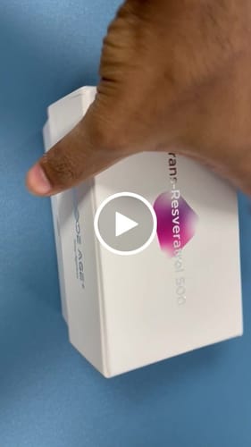 Customer video review of Trans Resveratrol 99.5% Pure - 500mg, 60 Veg Capsules