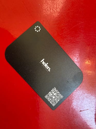 Customer photo review of Tapt Custom Digital Business Card