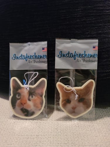 Customer photo review of Custom Shape Air Freshener