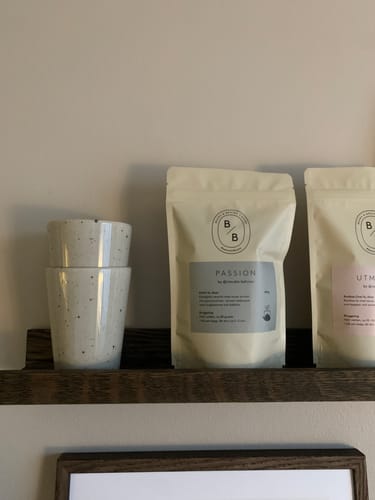 Customer photo review of Dotty kaffekopp 30cl, stapelbar