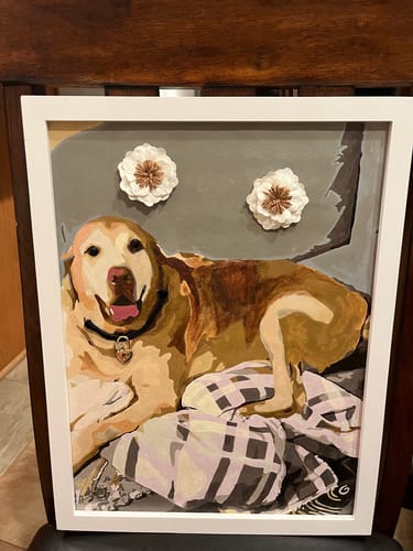 Customer photo review of Paint By Numbers - Choose Your Size