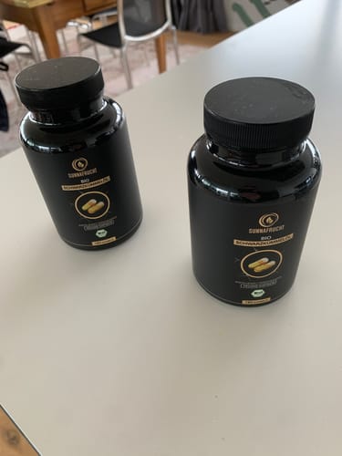Customer photo review of 3x BIO Schwarzkümmelöl Kapseln – 180 Stück - 3 Monatskur - kaltgepresst & kalt verschlossen