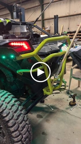 Customer video review of RPM SxS Muffler Delete " Slip On " Exhaust Race Pipe