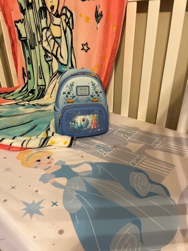 Customer photo review of 707 Street Exclusive - Disney Princess Dreams Series Cinderella Mini Backpack