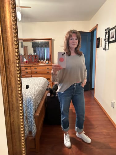 Customer photo review of Kancan Walnut Slim Straight Jean