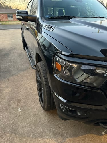 Customer photo review of Wheel Spacers 6X5.5 Hubcentric 1.5 inch for 2019-2023 RAM 1500 Real Forged