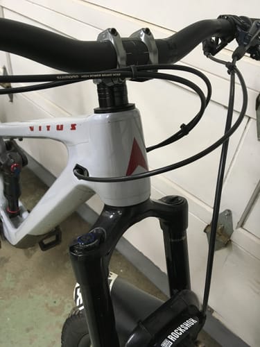 Customer photo review of ACROS AZX-212 REPLACEMENT TAPERED HEADSET BEARINGS ZS44 ZS56