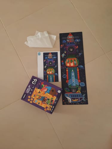 Customer photo review of Brainy Steps Puzzle Adventure
