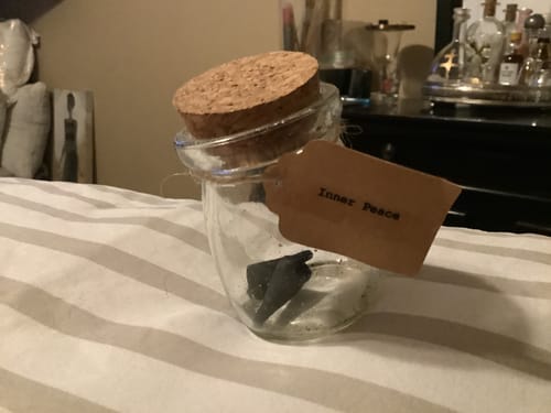 Customer photo review of Charcoal Incense Cones