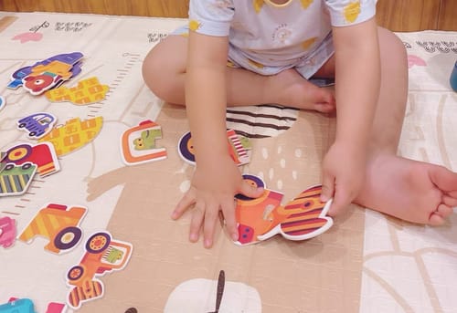 Customer photo review of Brainy Steps Puzzle Adventure