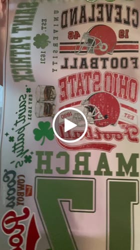 Customer video review of Upload Your Own Gangsheet