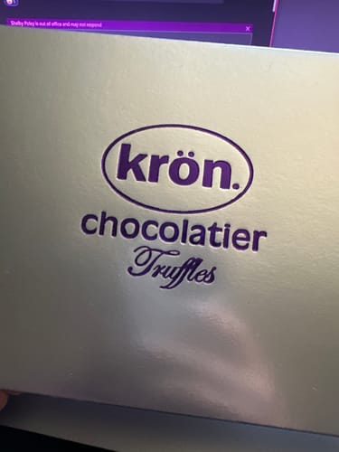 Customer photo review of Budapest Truffles