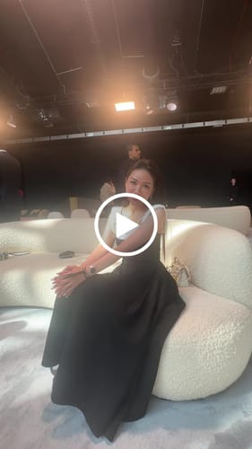 Customer video review of Eloise Two-tone Midi Dress