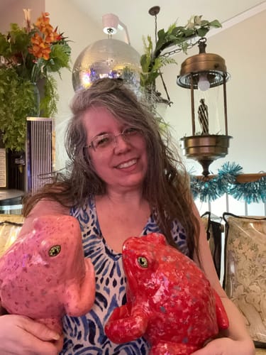 Customer photo review of Kisses the Red Valentoad