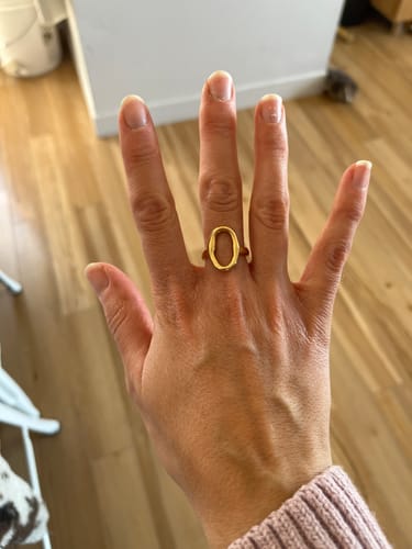 Customer photo review of Dolce Vita Ring - Gold