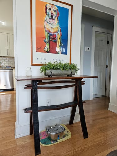 Customer photo review of Stainless Steel Cat Water Fountain