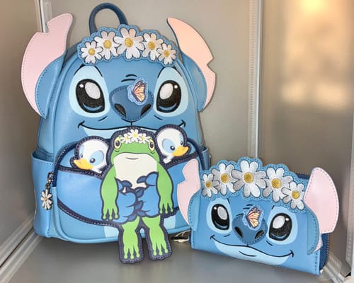 Customer photo review of Loungefly Disney Lilo and Stitch Springtime Stitch Cosplay Mini Backpack - Preorder