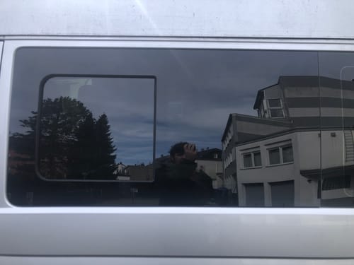 Customer photo review of Schiebefenster mitte links getönt T5-T6.1