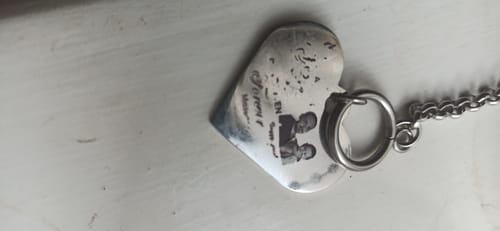 Customer photo review of Personalized Heart Bracelet I'm Always With You - Memorial Gift For Family, Friend