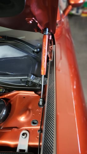 Customer photo review of ABD Hood Shock Cover 2008-2023 Challenger