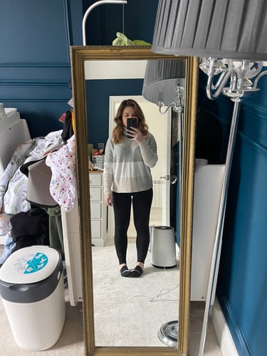 Customer photo review of Patented Charlotte CORETECH® sports recovery / Postpartum 7/8 Leggings with Pocket