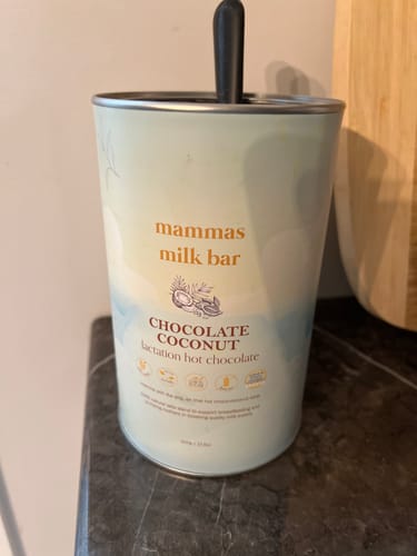 Customer photo review of Lactation Hot Chocolate - Coconut Chocolate