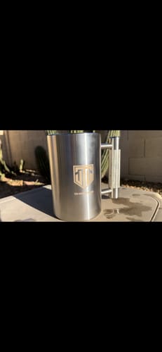 Customer photo review of Major Fitness Heavy Mug and Challenge Ticket