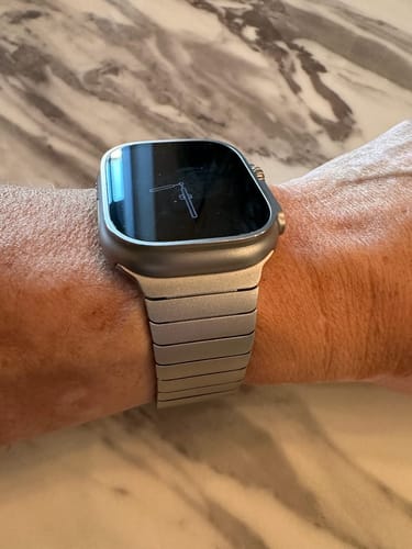 Customer photo review of Titanium Edition Link Bracelet