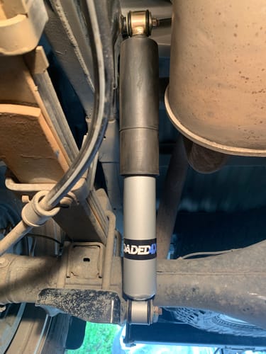 Customer photo review of Loaded 4X4 Standard+ Suspension Upgrade Kit: MITSUBISHI TRITON MQ/MR