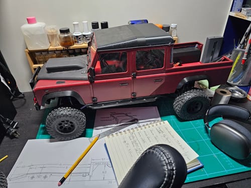 Customer photo review of Red Brown - Standard PLA Filament - 1.75mm, 1kg