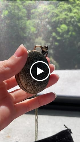 Customer video review of Dragon & Phoenix Pocket Watch