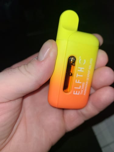 Customer photo review of Hawaiian Sexpot Gelato - ELF THC Telerin Blend Disposable 5G