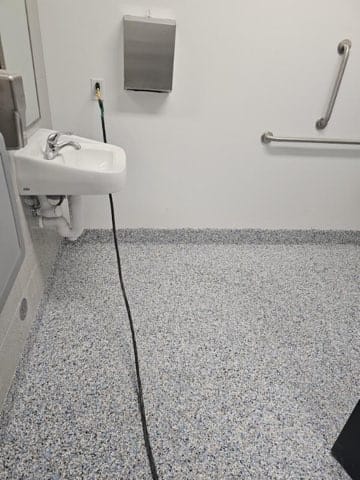 Customer photo review of Epoxy Wall Cove Base - Easycove