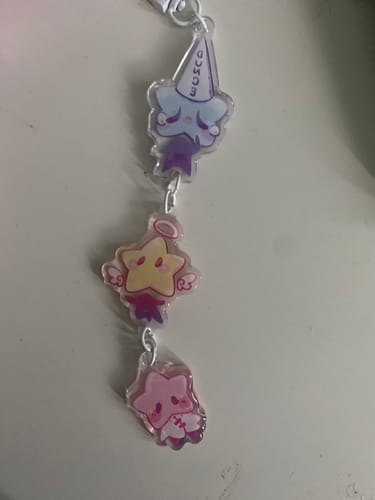 Customer photo review of Daydream Daycare Dangling Keychain