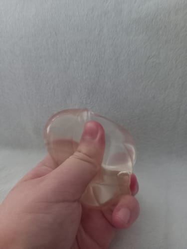 Customer photo review of Smoosho's Polyhedron Jelly Cube Fidget