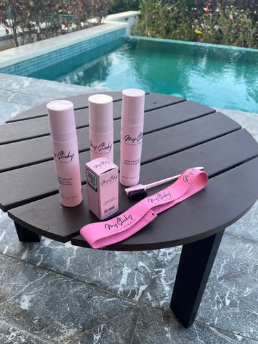 Customer photo review of The complete all in one wig install kit