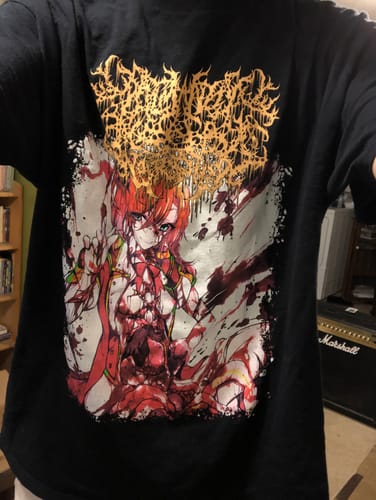 Customer photo review of Dehumanizing Itatrain Worship - μ'Sick (T-Shirt)