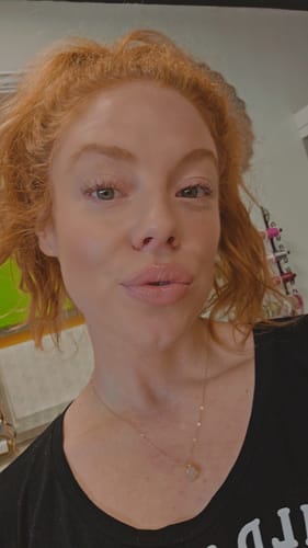 Customer photo review of LA LA LIPS LIP BALMS